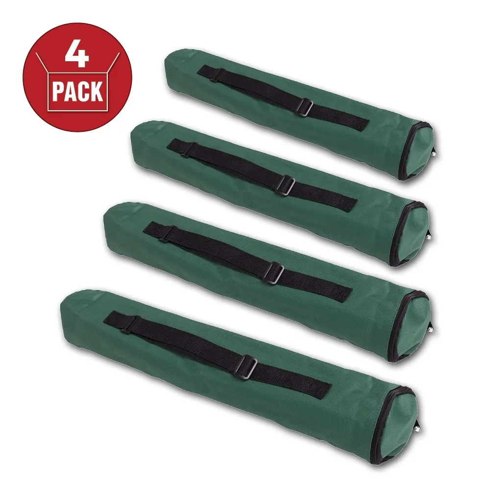 US Chess Federation's Quiver Chess Bag - Forest Green (4 Pack)